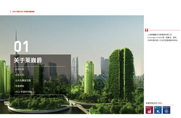 莱巍爵2022年度ESG可持续发展报告发布 莱巍爵2022年度ESG可持续发展报告发布