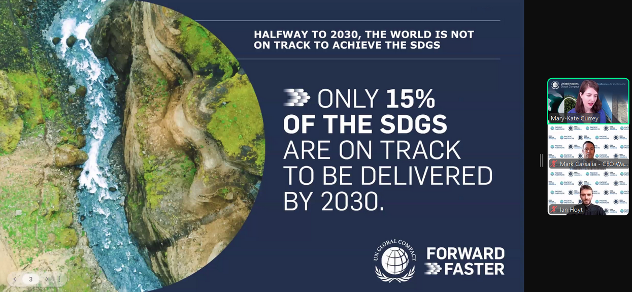 Leverage作为全球领先者参与UNGC Moving Forward Faster for 2030 Leverage作为全球领先者参与UNGC Moving Forward Faster for 2030