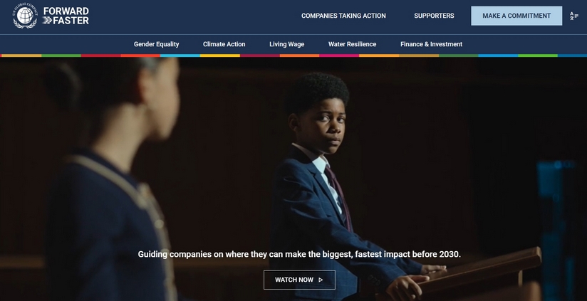 Leverage作为全球领先者参与UNGC Moving Forward Faster for 2030 Leverage作为全球领先者参与UNGC Moving Forward Faster for 2030