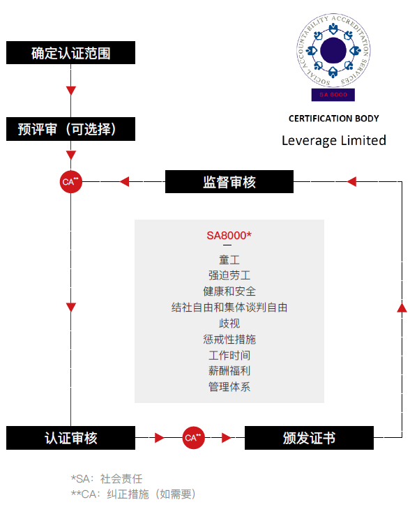SA8000社 会 责 任 
