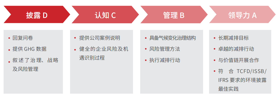 CDP 碳披露技术服务