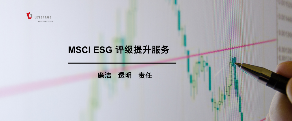 MSCI ESG 评级提升服务 