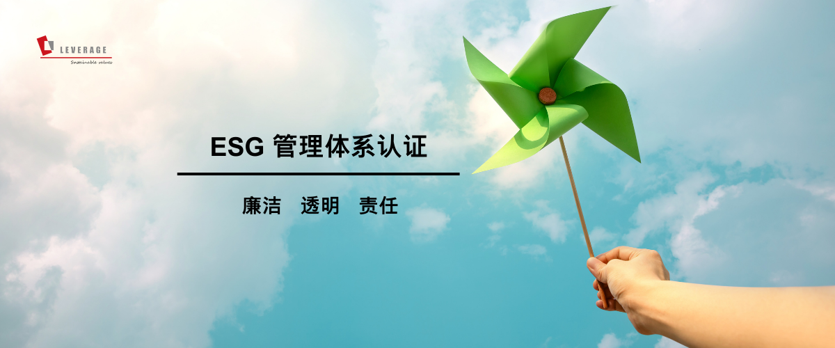 ESG 管理体系认证  