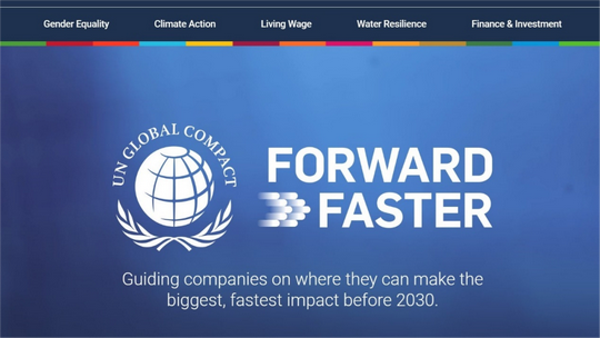 Leverage joins UNGC's Forward Faster Initiative to help drive business progress towards the Sustainable Development Goals