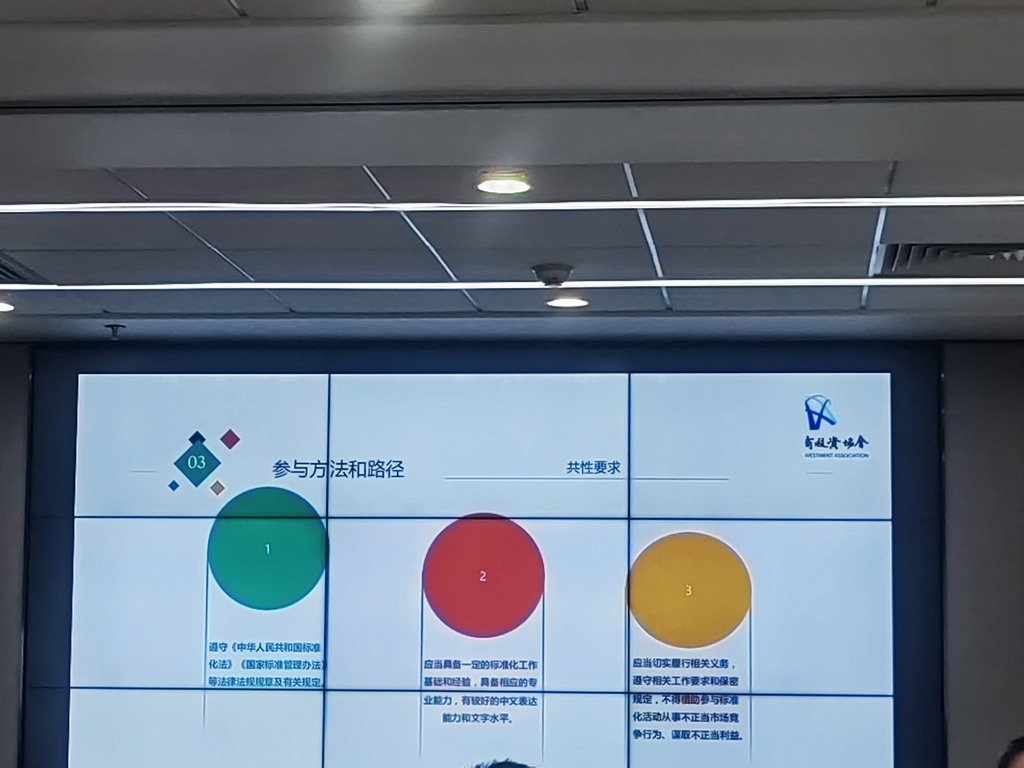 Leverage受邀参加“外资企业参与标准化途径”主题讲座 Leverage受邀参加“外资企业参与标准化途径”主题讲座