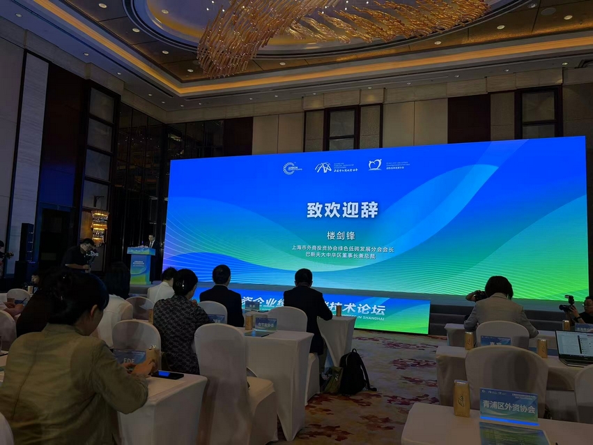 Leverage受邀参加2025上海碳博会外商投资企业绿色低碳技术论坛