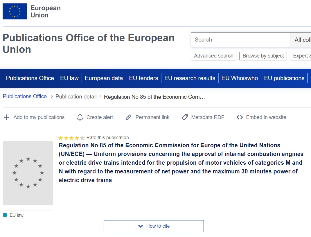 中国汽车打入欧洲市场的必经“关卡”:UN ECE R85 中国汽车打入欧洲市场的必经“关卡”:UN ECE R85